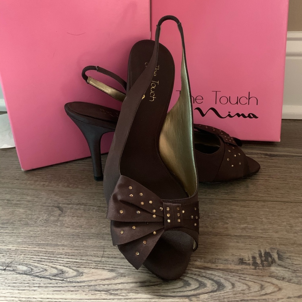 Nina Brown Heels
